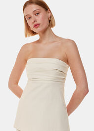 Lula Linen Blend Bandeau Top